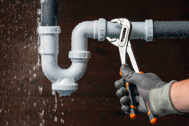 Professional Sewer Line Repair technician working in Woodlawn, MD